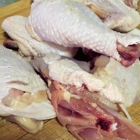 家常菜土豆炖鸡肉做法图解2)