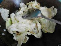家常菜炝炒圆白菜