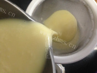 美味的玉米豆浆做法图解7)