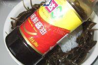 香味四溢的黄瓜拌海带做法图解6)