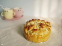日式炼乳面包做法图解17)