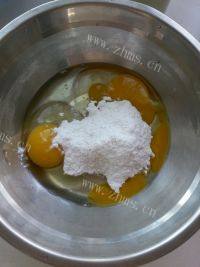 诱人的芒果千层蛋糕做法图解1)