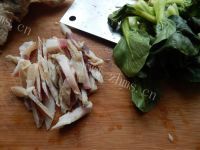 开胃的咸肉炒菜饭做法图解1)