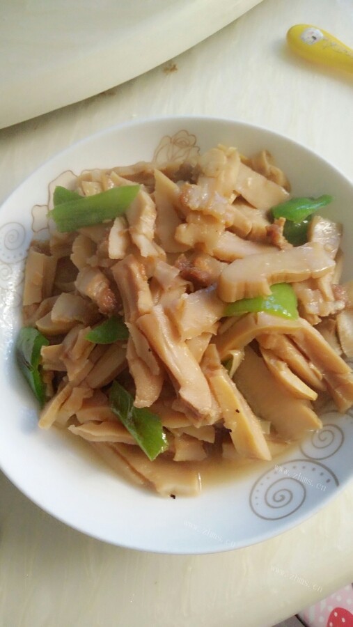 色香味俱全的竹笋炒肉
