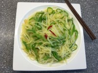 家常菜青椒土豆丝
