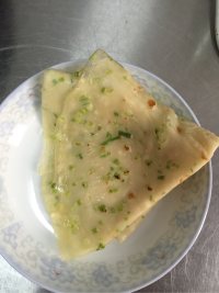 自制葱花鸡蛋煎饼