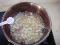 家常肉末冬瓜粒汤做法图解6)