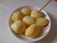 自制笑脸土豆饼做法图解1)