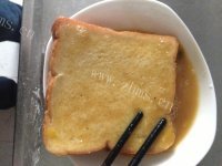 诱人的咸味西多士做法图解7)