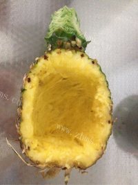 美味的菠萝饭做法图解2)