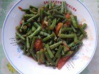 家常菜豆角炒西红柿