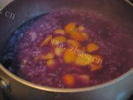 橘香紫薯粥的做法图解四
