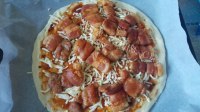 美味的韩式五花肉披萨的做法图解七