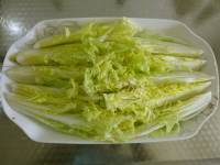 美味的蒜蓉粉丝蒸娃娃菜做法图解7)