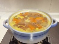 食欲满满的南瓜糯米粥做法图解5)