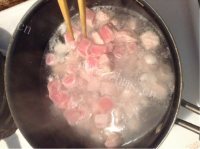 可口的豆腐烧肉做法图解1)