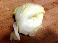 美味杏鲍菇豆皮卷做法图解4)