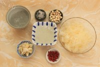 自制雪蛤雪燕百合润肺汤做法图解1)