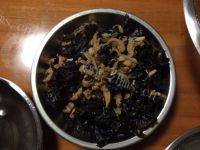 家常菜木耳炒肉丝