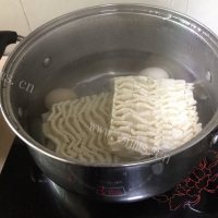 美味的番茄青菜面做法图解5)