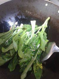 家庭盐水菜心做法图解4)