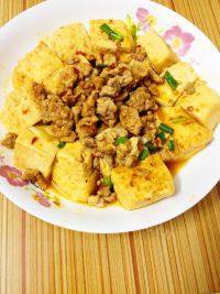 懒人版-肉末豆腐