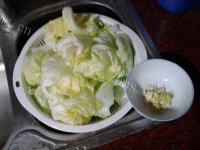 家常菜蒜蓉西生菜做法图解1)