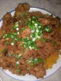 家常菜红薯粉蒸肉