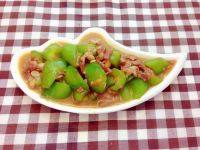 家常菜肉片炒丝瓜
