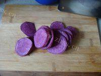 紫薯糯米饼的做法图解二