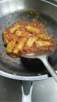 下饭的茄汁排骨（土豆里脊）做法图解17)