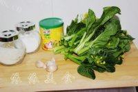 蒜蓉炒菜心自制做法图解1)