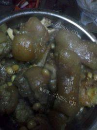 黄豆卤猪手（家常菜）做法图解4)
