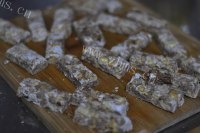 美味可可咖啡牛轧糖做法图解11)