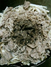 金针菇羊肉做法图解7)