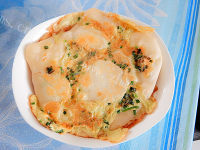 自制韭菜鸡蛋灌饼
