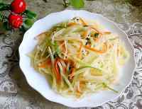 家常菜素炒土豆丝