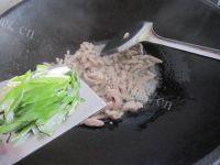 家常菜香菜肉丝做法图解4)