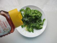 美味的柠香苦瓜做法图解9)