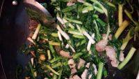 家常菜大蒜炒肉片