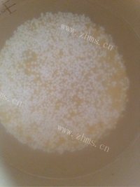 美味的双米粥做法图解2)