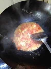 美味番茄蛋饭做法图解6)