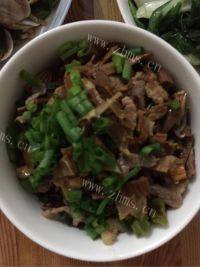 家常菜笋干炒肉