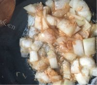 美味的冬瓜炒虾皮