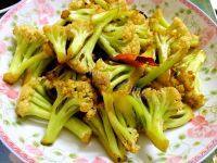 家常菜干煸菜花