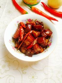 美味的经典红烧肉