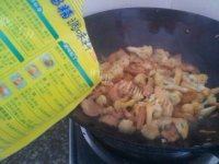 家常菜五花肉炒花菜