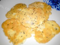 美味的芝麻薄饼做法图解15)