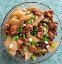 家常菜土豆烧鸡肉