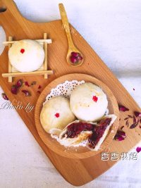 自制玫瑰鲜花饼做法图解19)